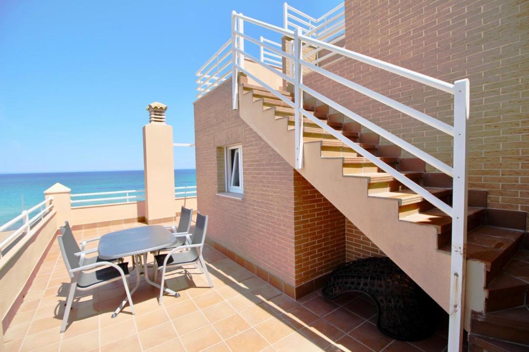 Atico Frontal Al Mar Con Piscina Privada By Homeprive 德尼亚 外观 照片