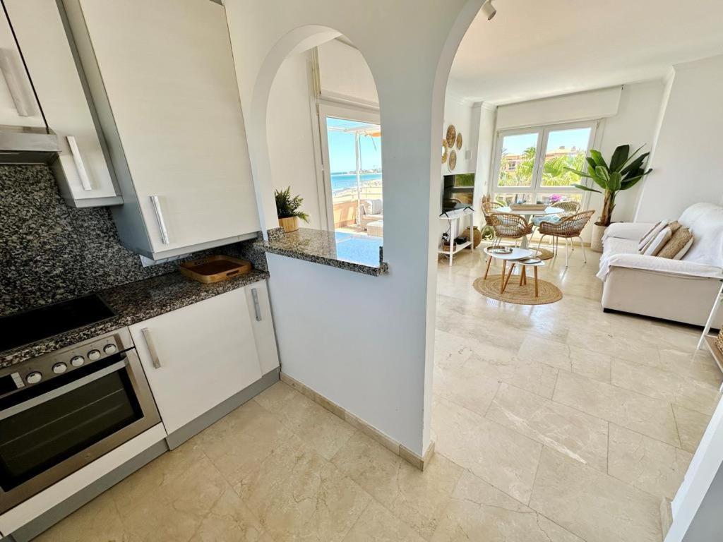 Atico Frontal Al Mar Con Piscina Privada By Homeprive 德尼亚 外观 照片
